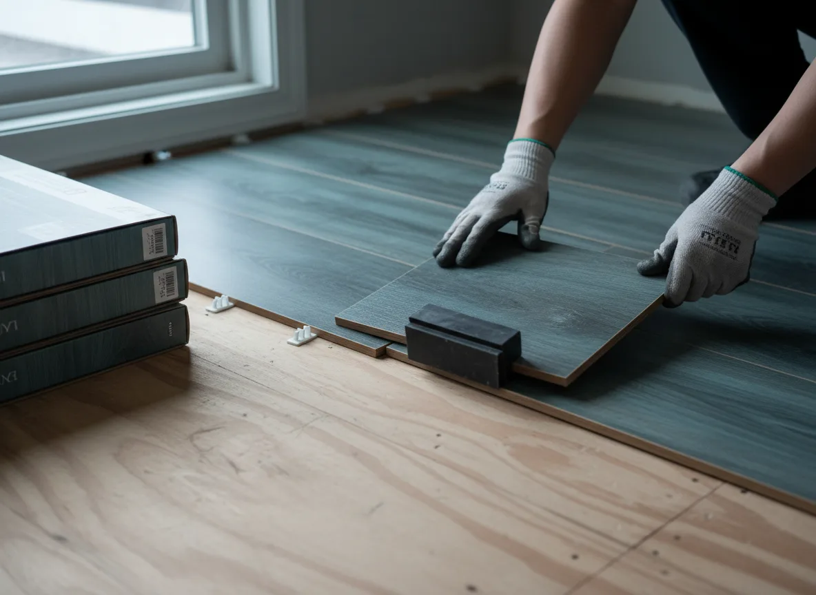 Luxury Vinyl Plank Installation company in Randolph Center, VT